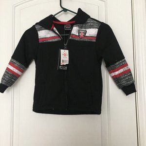 Enyce New York Boy's Zip Up Sweatshirt Hoodie Size 5/6 Multicolor